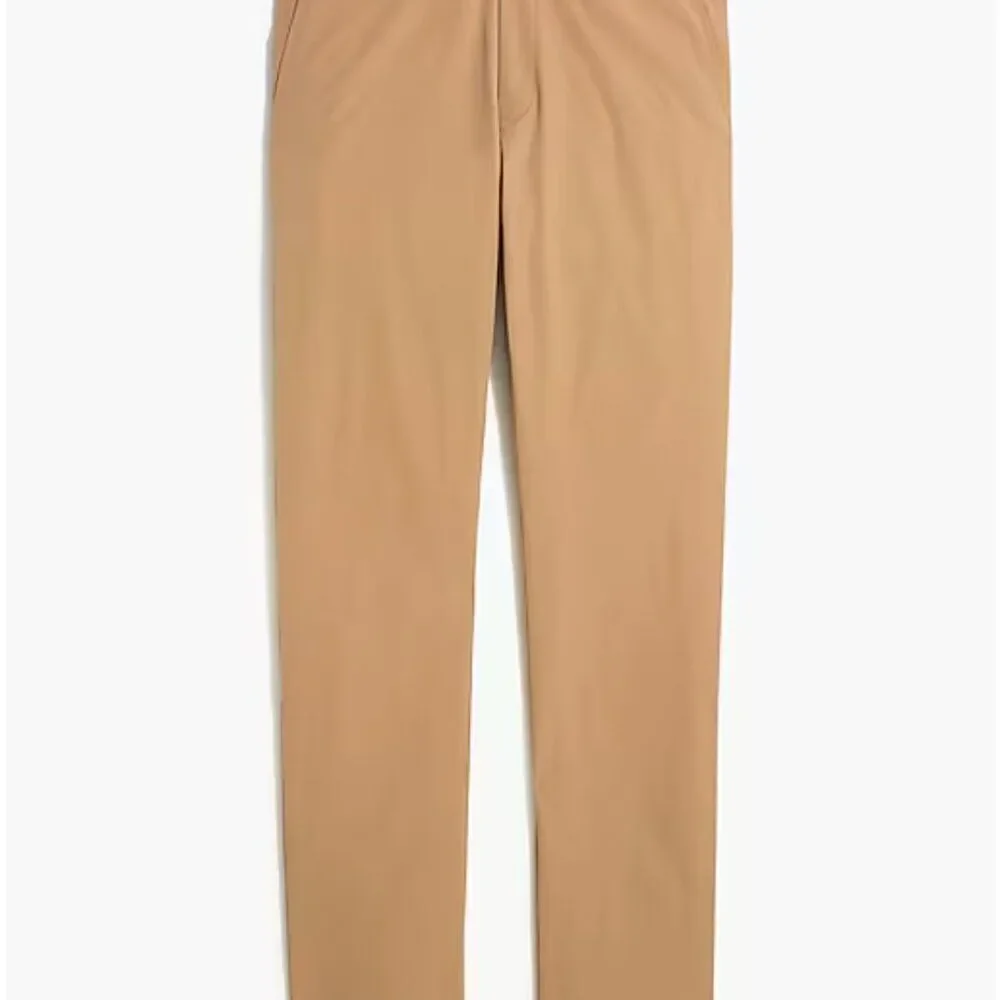 J. Crew Factory Slim-fit tech pant in Dark Khaki NWT